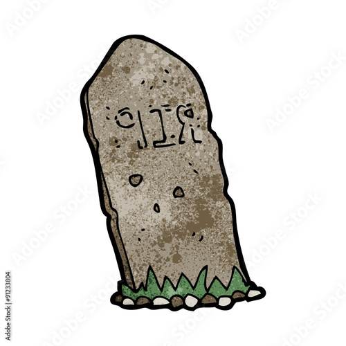 cartoon spooky grave