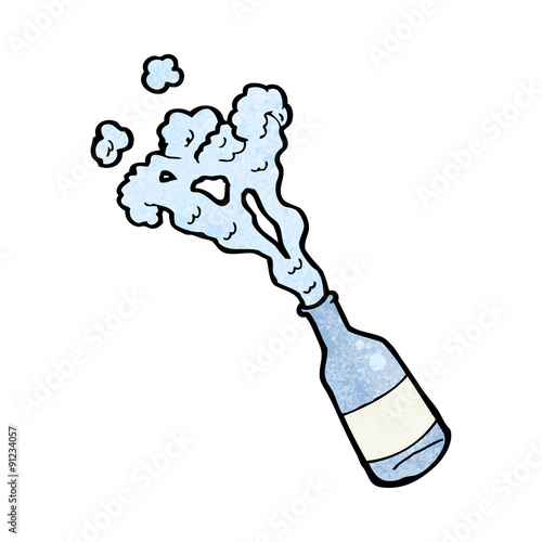 cartoon water bottle