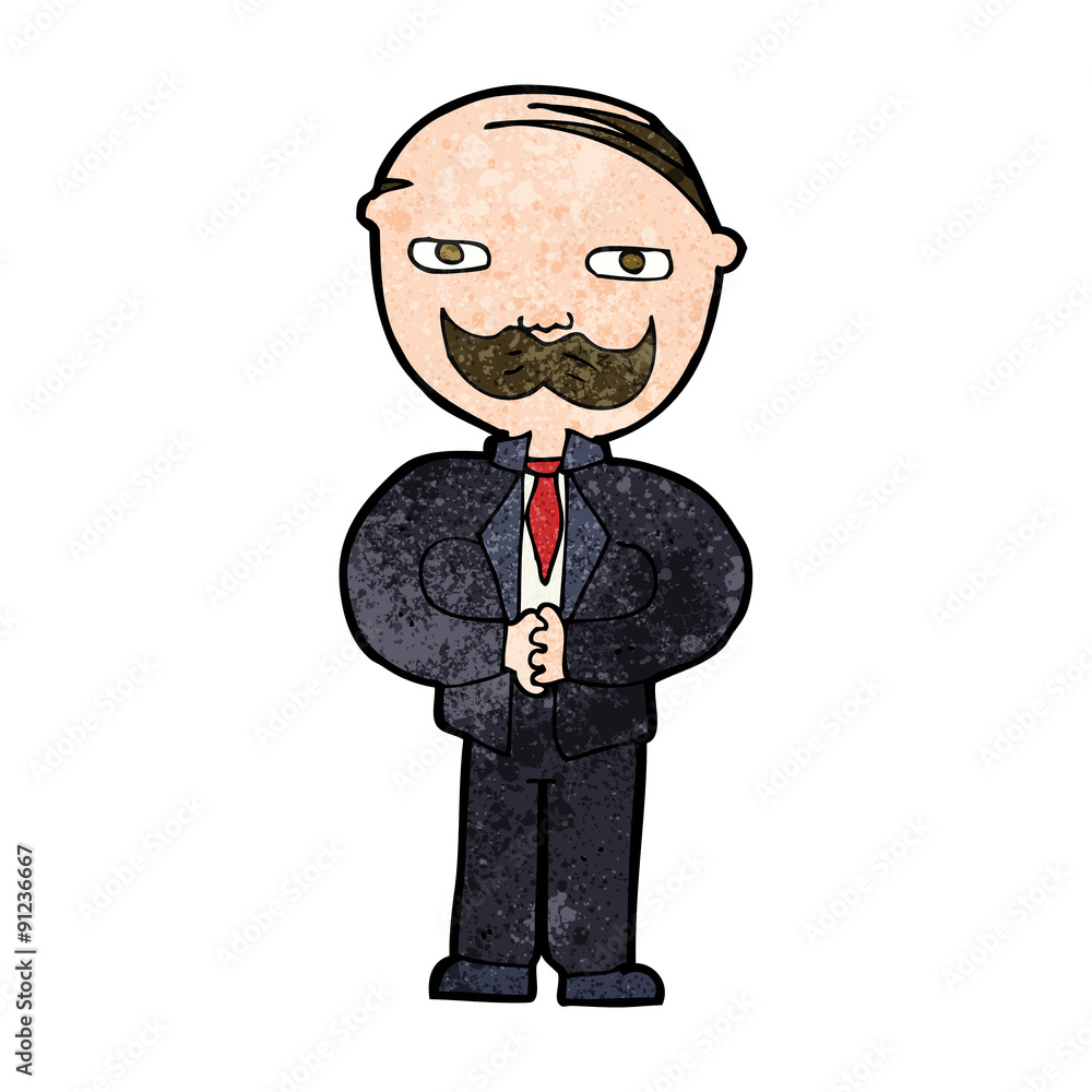 cartoon old man with mustache cartoon old man with mustache