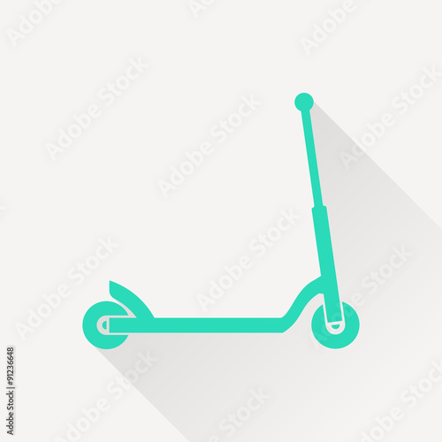 icon of child scooter