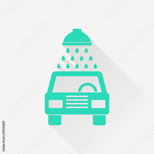 icon of car wash