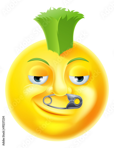 Punk Emoji Emoticon