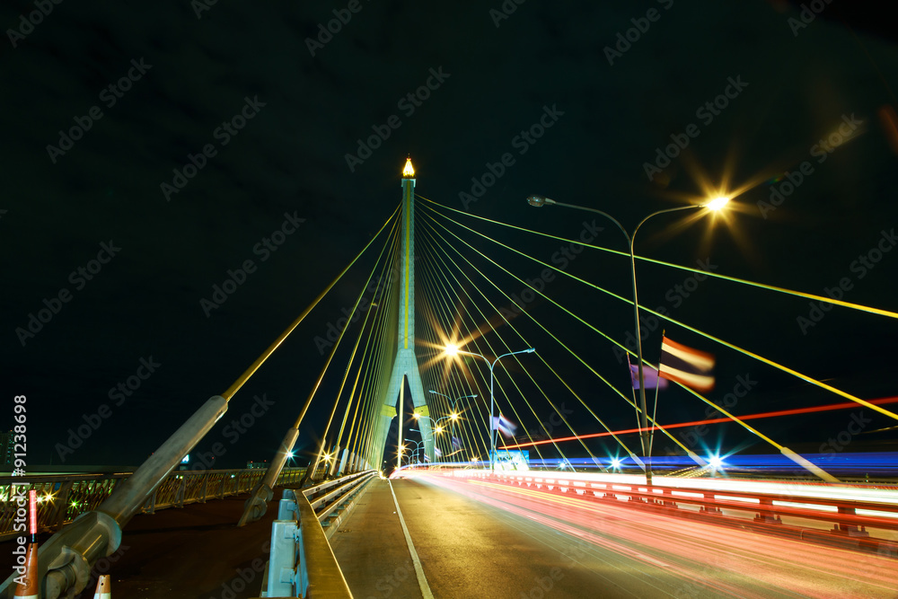 Obraz premium Rama8 bridge in Thailand