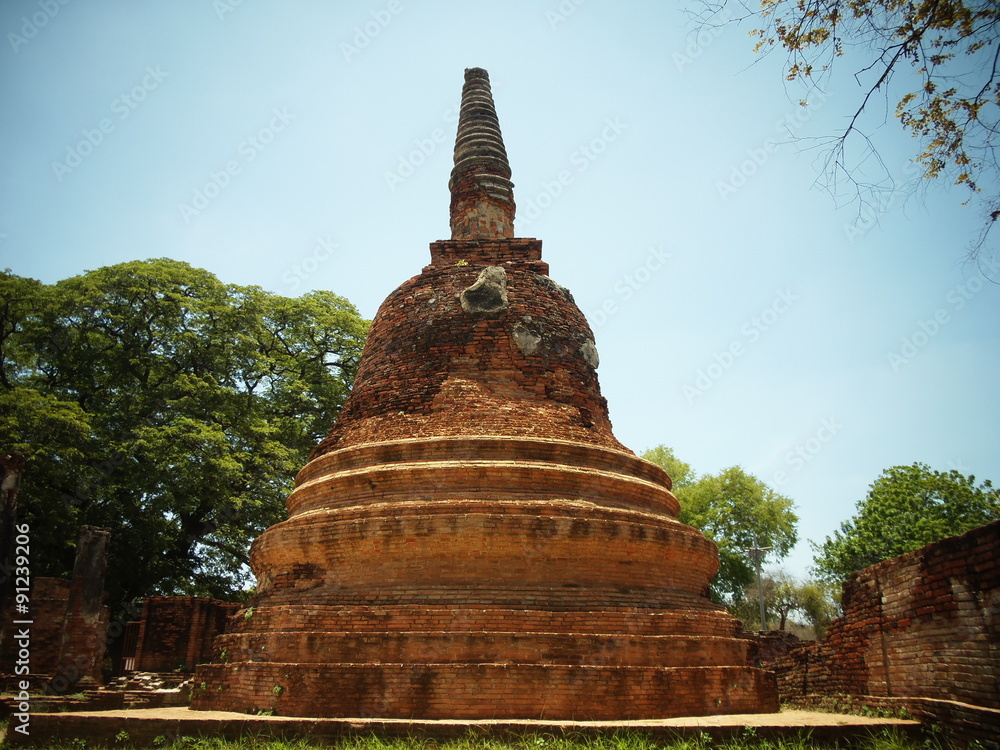 Old Temple of Ayutthaya Old Temple of Ayutthaya