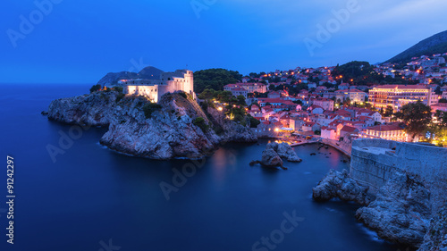 Dubrovnik at Blue Hour
