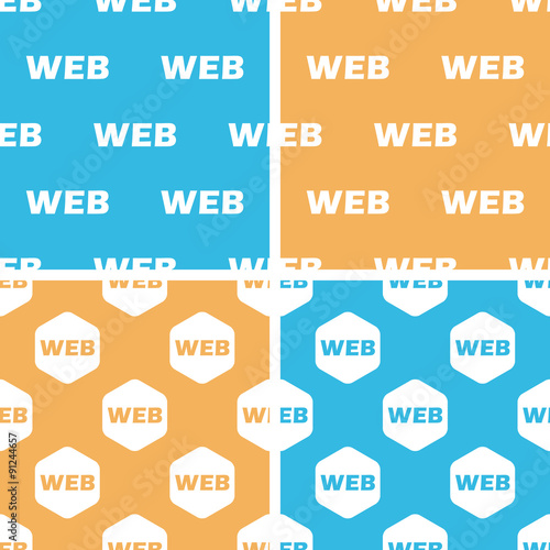 WEB pattern set, colored