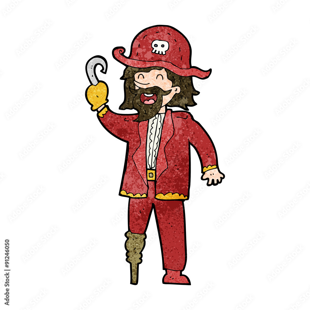 cartoon pirate captain cartoon pirate captain