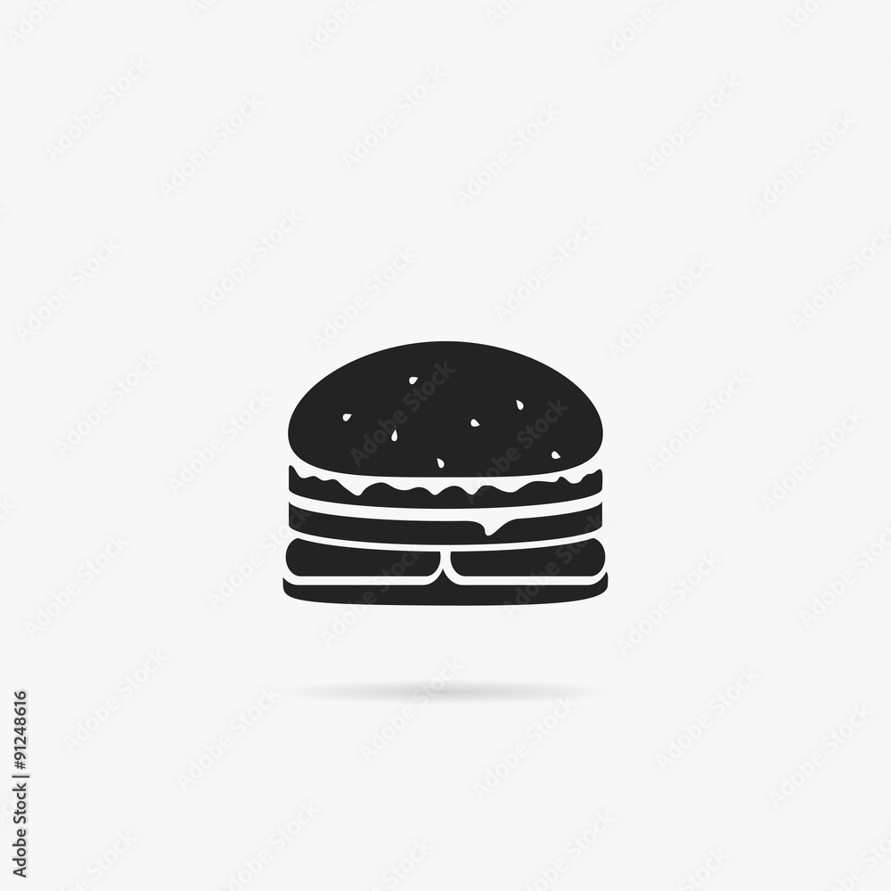 Hamburger icon. Hamburger icon.
