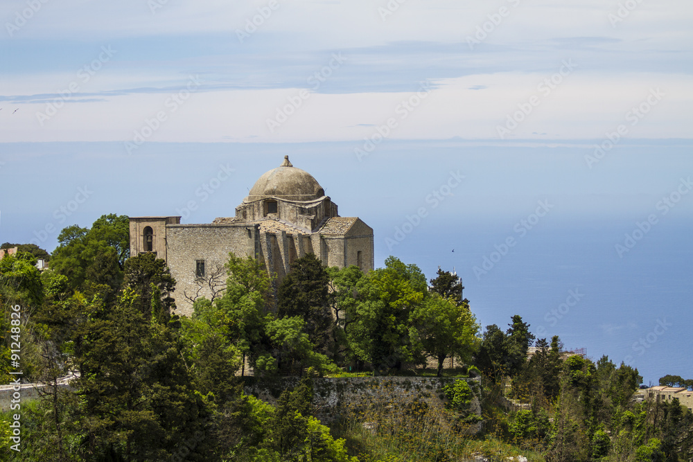 St. Giovanni church in Erice, Italy St. Giovanni church in Erice, Italy
