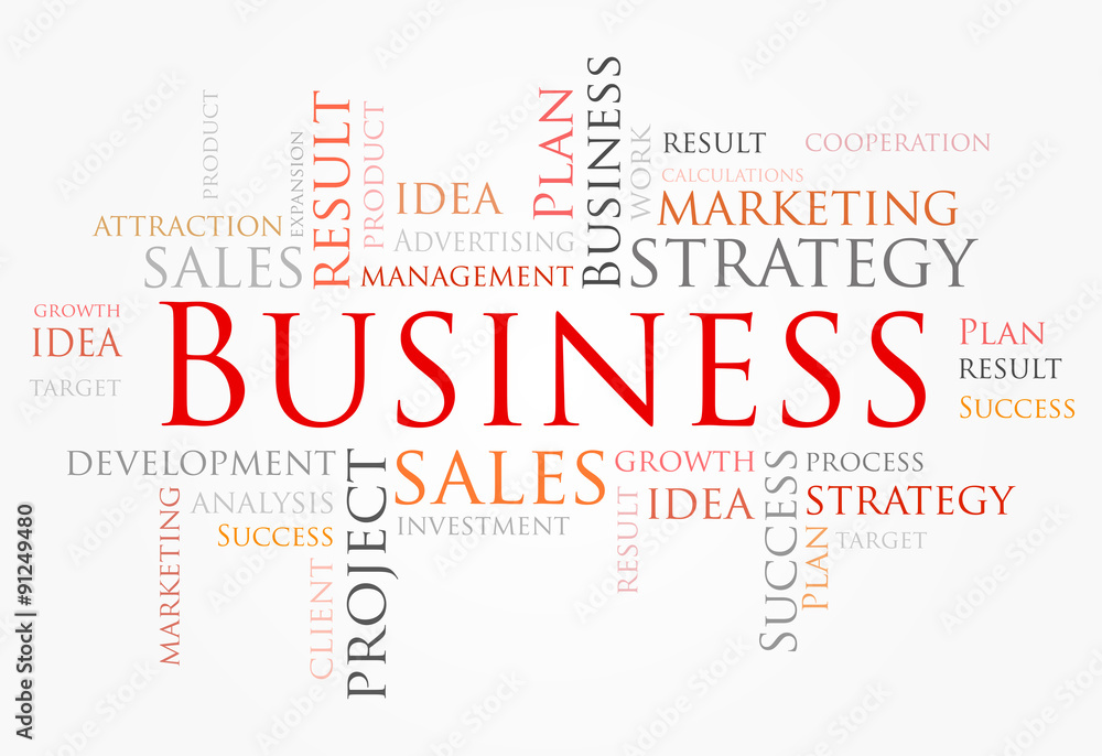 Business words concept, Business and Marketing concept Business words concept, Business and Marketing concept