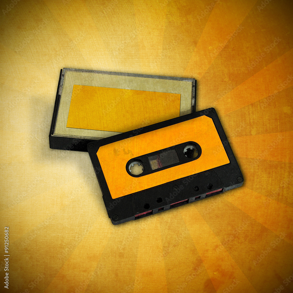 Obraz premium Kassette Retro O