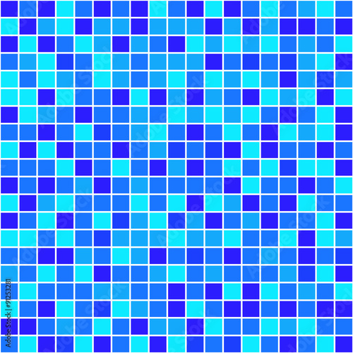 Colorful mosaic squares.Vector
