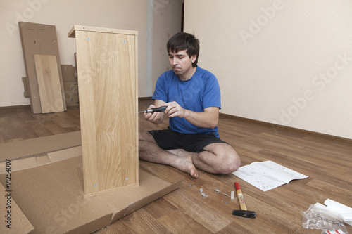 Assembling furniture