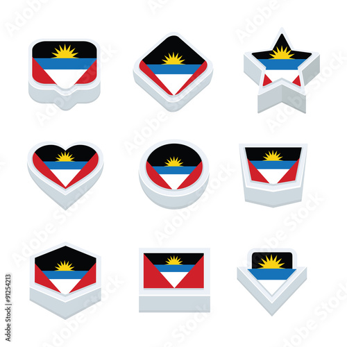 Free Download Angola flags icons and button set nine styles - GFXLoad