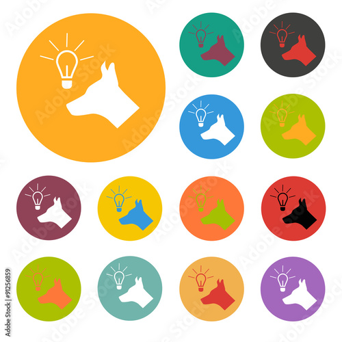 Pavlov's dog icon