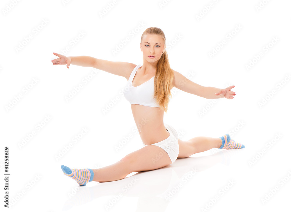 Fitness woman Fitness woman