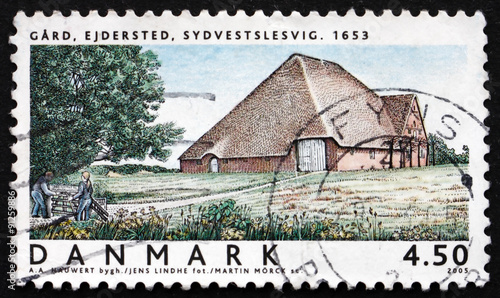 Postage stamp Denmark 2005 Ejdersted Farm, Southwest Schleswig