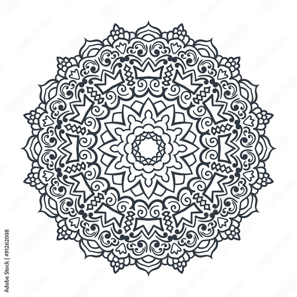Fototapeta premium Vector mandala ornament