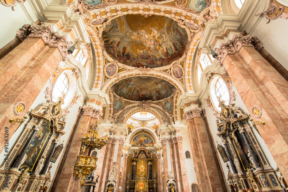 Dom Sankt Jakob, Cathedral of Innsbruck, Austria 