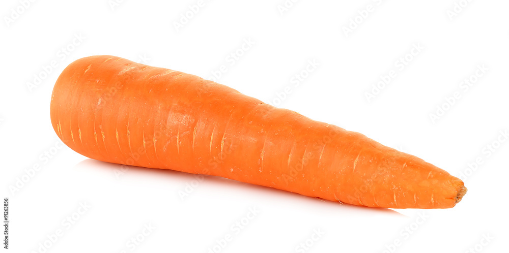 Carrot isolated on the white background Carrot isolated on the white background