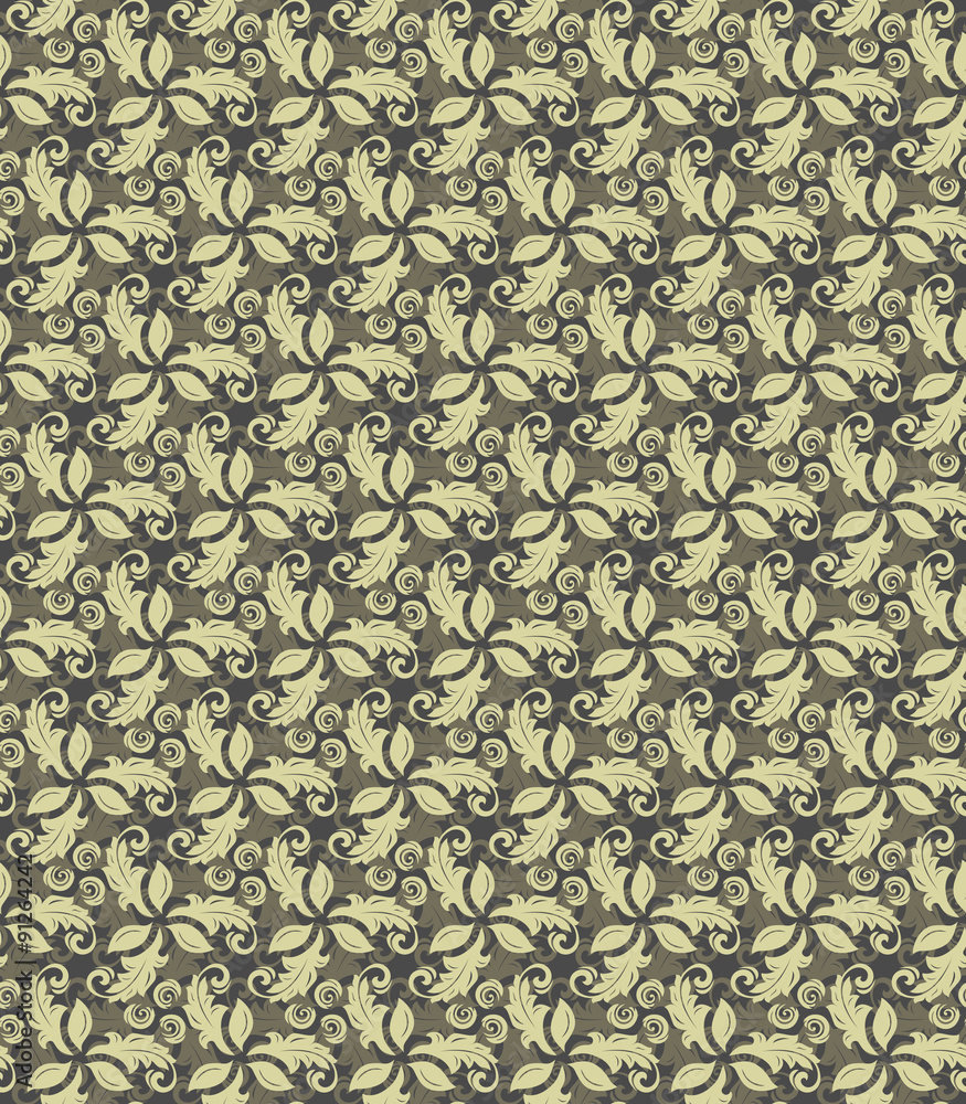 Floral Fine Seamless Pattern Floral Fine Seamless Pattern