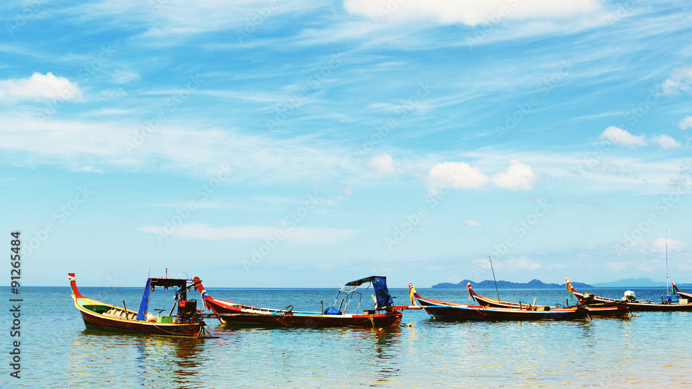 Thai Long Boats