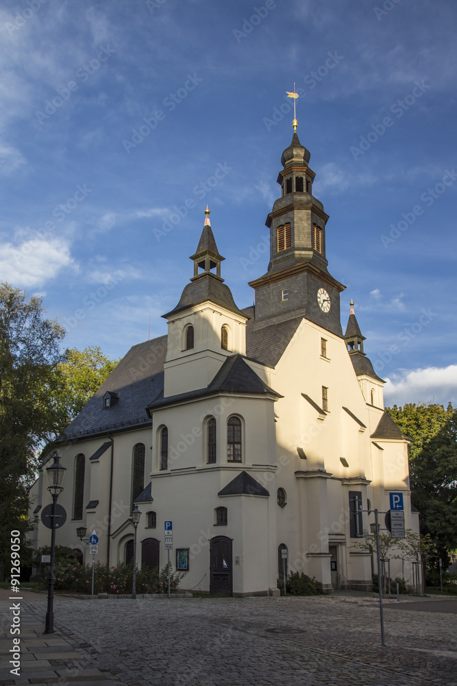 Trinitatis Church in Reichenbach (Vogtland), Germany, 2015