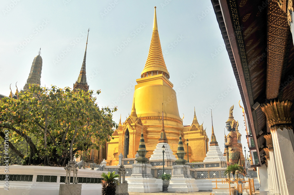 Fototapeta premium Wat Phra Kaew, Bangkok, Thailand