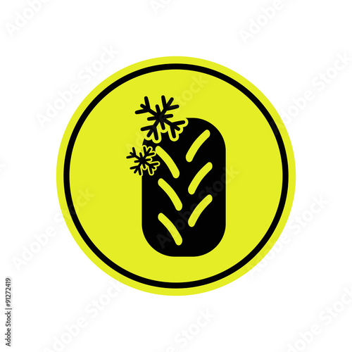 Winter tire icon