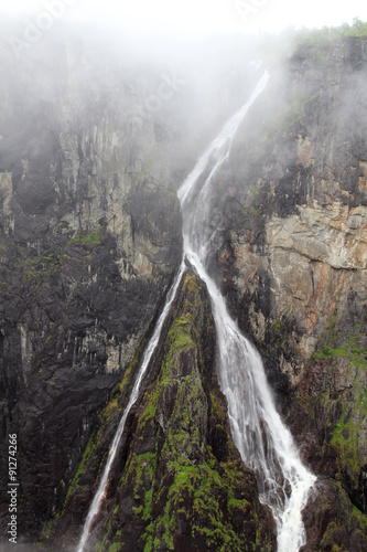 Voringfossen waterfall  Norway