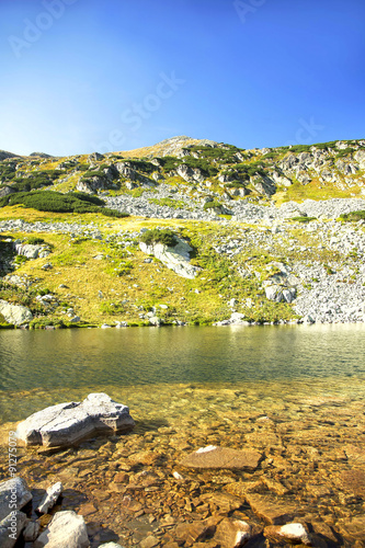 Beautiful Mountain Lake Landscape