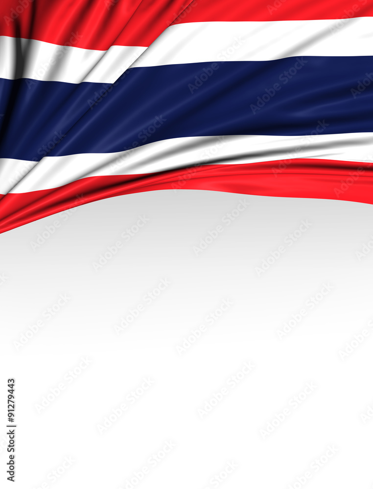 Fototapeta premium Thailand Flag, Thailand Background, Asia