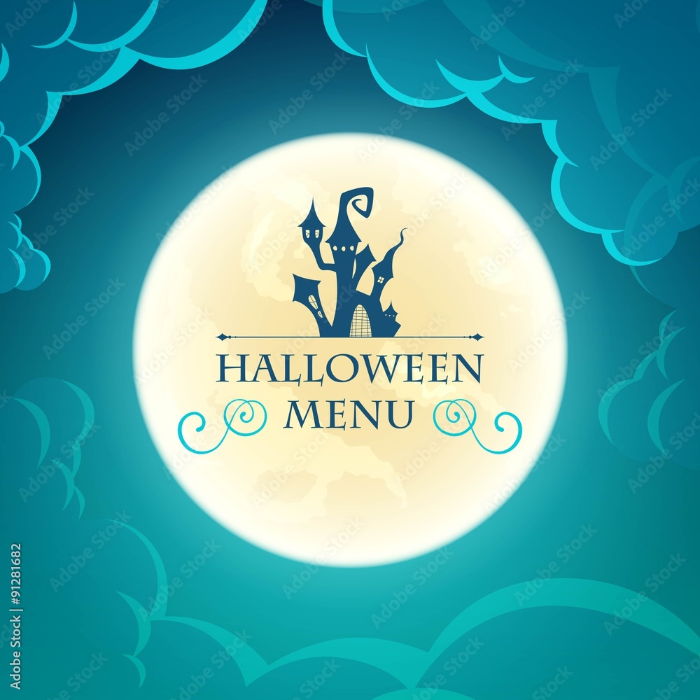 Vector Illustration of a Halloween Background Vector Illustration of a Halloween Background