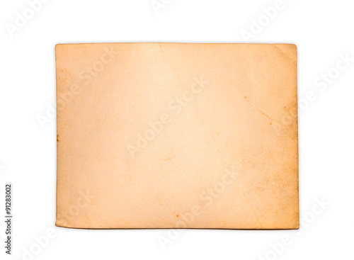 Reverse side of an old photo print with a decorative border