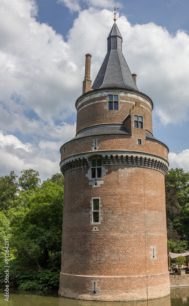 Tower of the castle of Wijk bij Duurstede