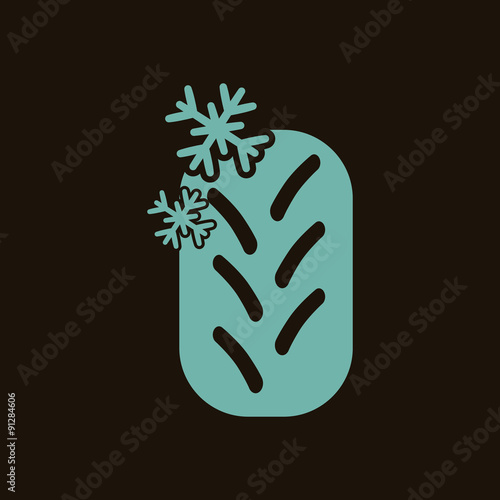 Winter tire icon