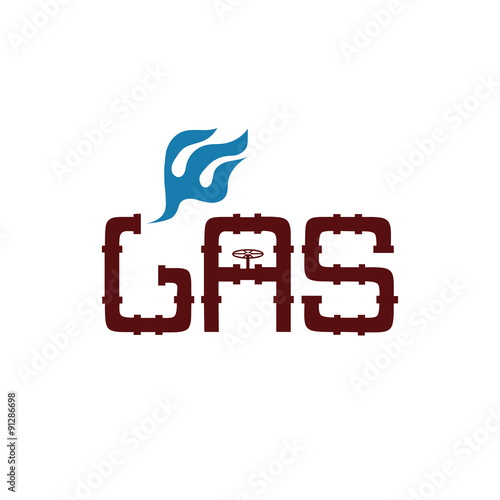 gas industry vector design template