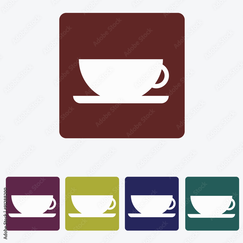 Coffee cup icon vector illustration Coffee cup icon vector illustration