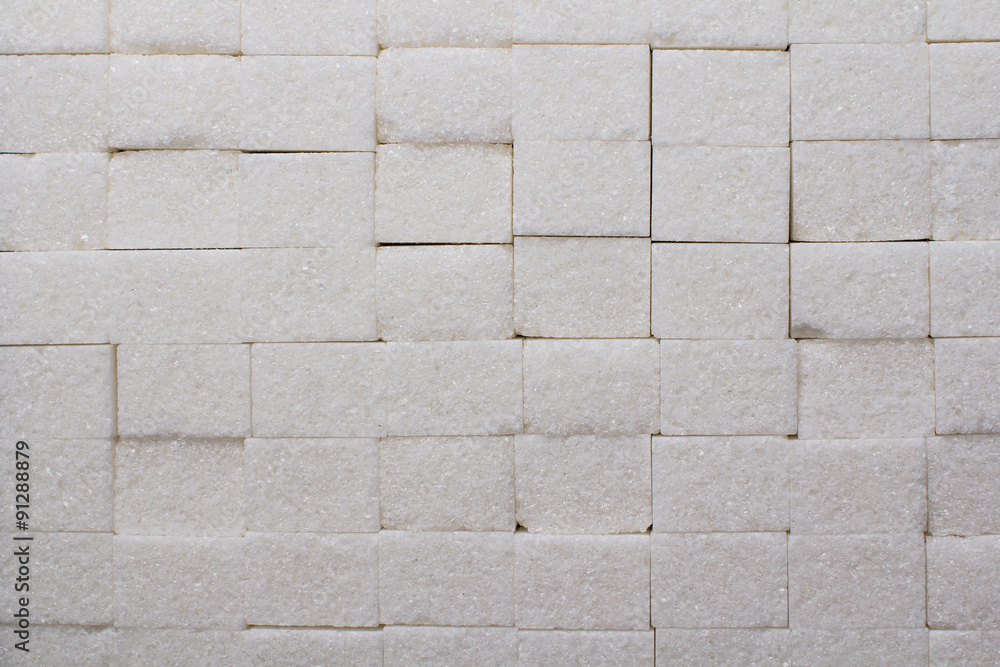 Naklejka premium Sugar cubes