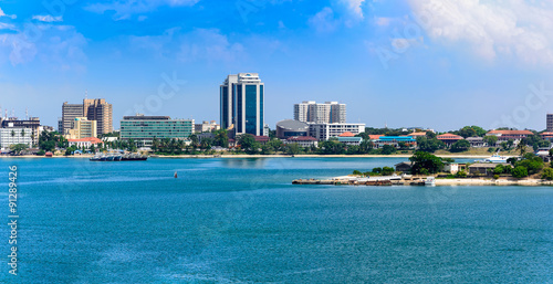 Panorama of Dar Es Salaam City Centre © Igor Groshev