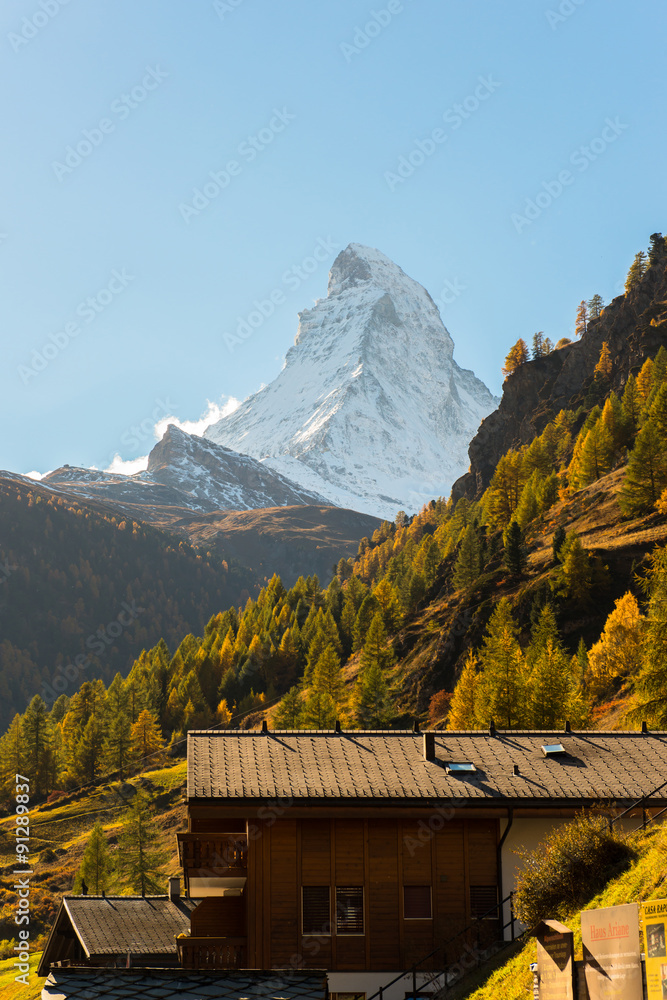Matterhorn peak, Zermatt, Switzerland 