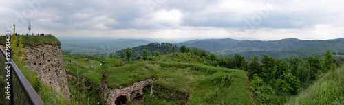 Góry Sowie - widoki z twierdzy "Srebrna Góra"