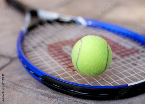 tennis ball racket © Phase4Photography