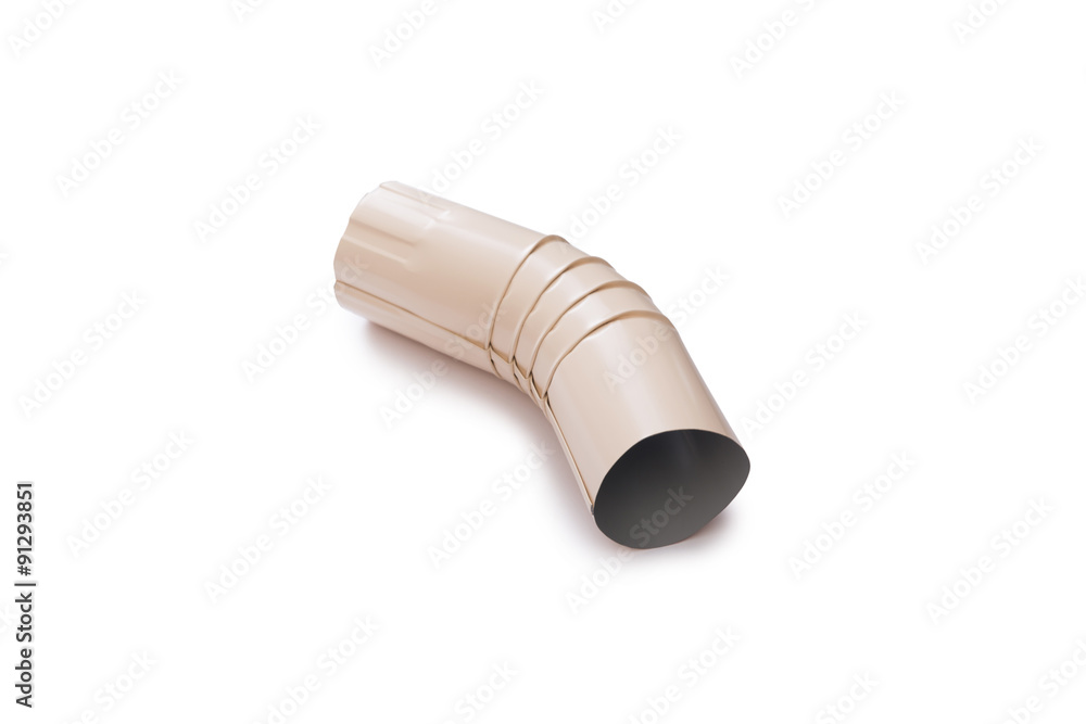 Pipe connector isolated on the white Pipe connector isolated on the white