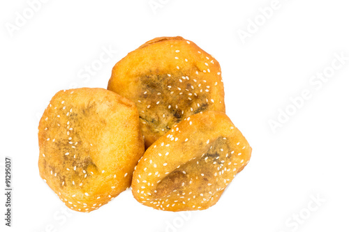 Quadro su tela Fried bread bun, or known as Ham Chim Peng, popular food in Malaysia