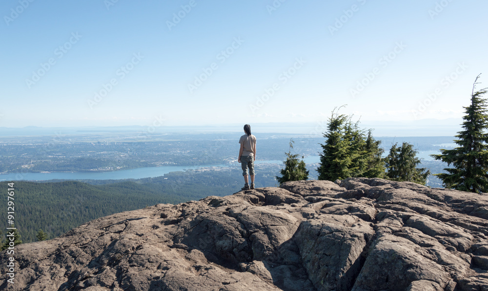 View from Dog Mountain, Mt Seymour Vancouver