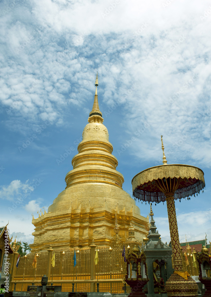 Naklejka premium temple
