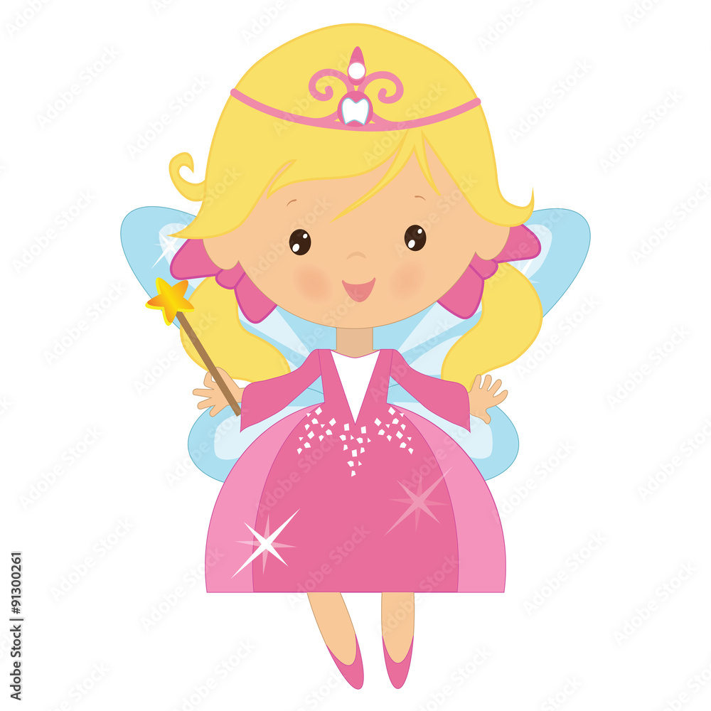 Tooth fairy vector illustration Tooth fairy vector illustration