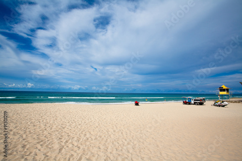 Australia's Gold Coast beach