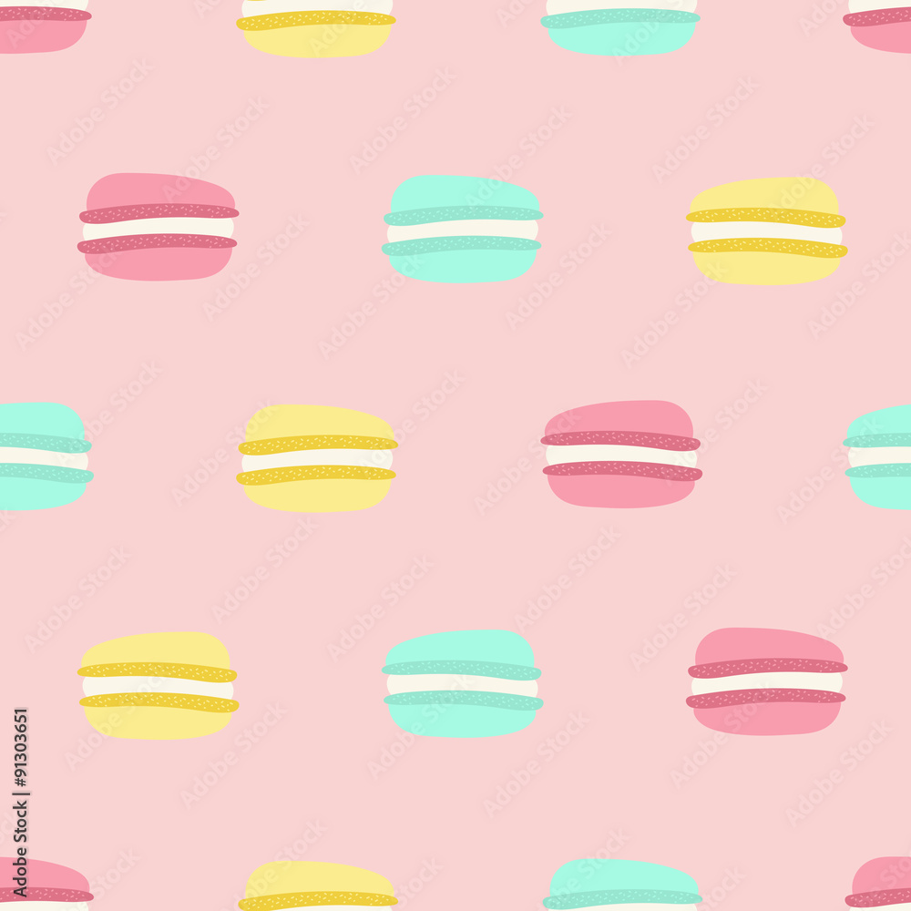 seamless macaron pattern seamless macaron pattern